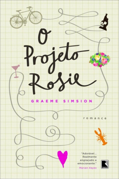 Capa de O Projeto Rosie - Graeme Simsion