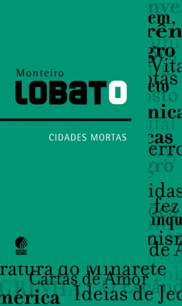 Capa de Cidades mortas - Monteiro Lobato