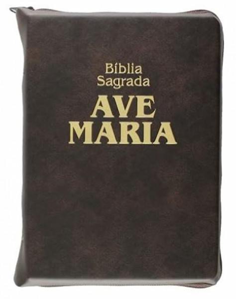 Capa de Bíblia Sagrada - Editora Ave-Maria