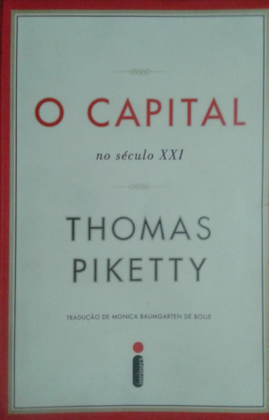 Capa de O capital no século XXI - Thomas Piketty
