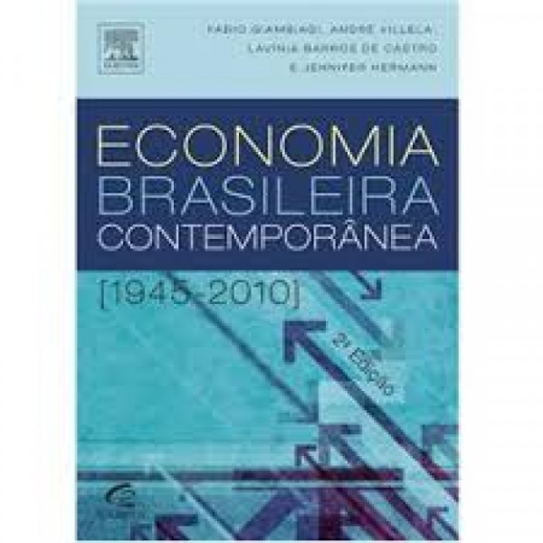 Capa de Economia Brasileira Contemporânea - Fabio Giambiagi