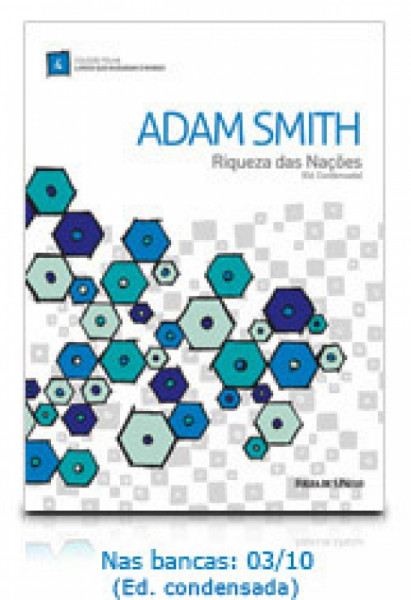 Capa de A riqueza das nações - Adam Smith