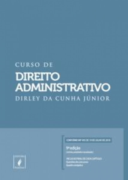 Capa de Curso de direito administrativo - Dirley da Cunha Júnior