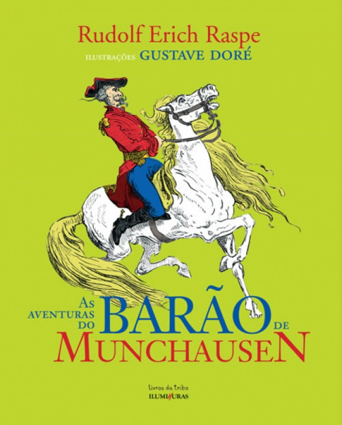 Capa de As aventuras do Barão de Munchausen - Rudolf Erich Raspe