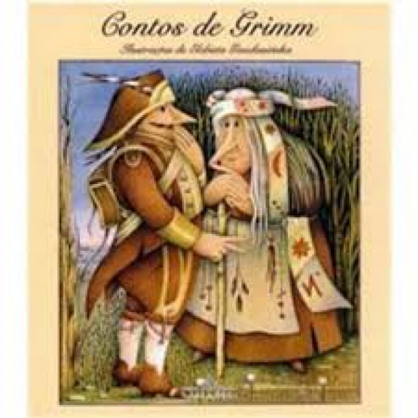 Capa de Contos de grimm - Irmãos Jacob e Wilhelm Grimm