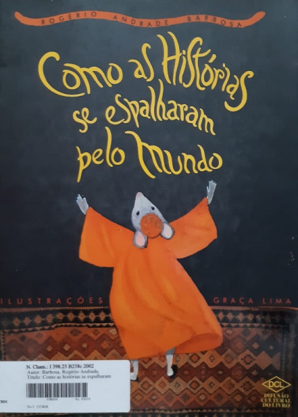 Capa de Como as histórias se espalham pelo mundo - Rogério Andrade Barbosa