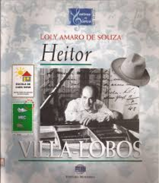 Capa de Heitor Villa-Lobos - Loly Amaro de Souza
