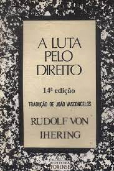 Capa de A luta pelo direito - Rudolf von Ihering