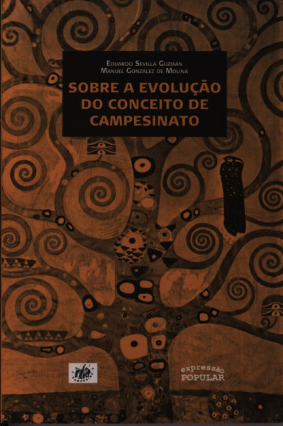Capa de Sobre a evolução do conceito de campesinato - Eduardo Sevilla Gusmán; Manuel González de Molina