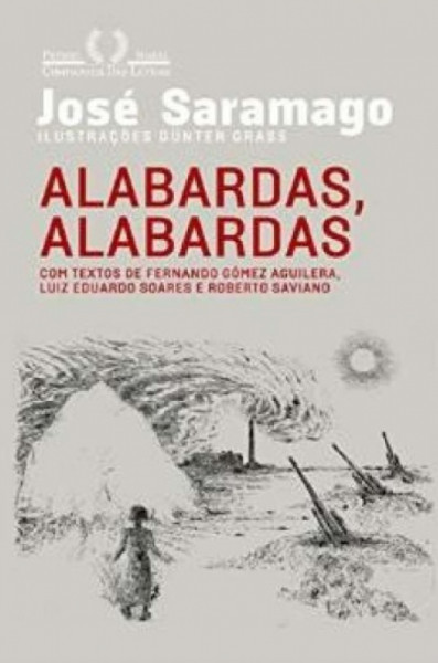 Capa de Alabardas, alabardas. Espingardas, espingardas - José Saramago