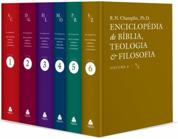 Capa de Enciclopédia de bíblia - R. N. Champlin Ph.D.