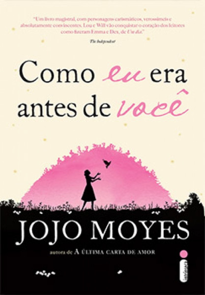 Capa de Como eu era antes de você - Jojo Moyes