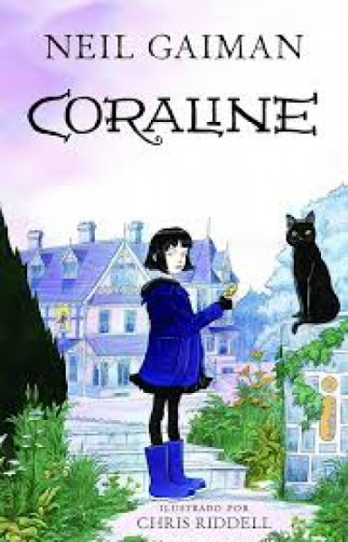 Capa de Coraline - Neil Gaiman