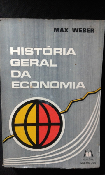 Capa de História geral da economia - Max Weber
