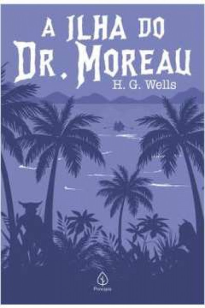Capa de A ilha do Dr. Moreau - H. G. Wells