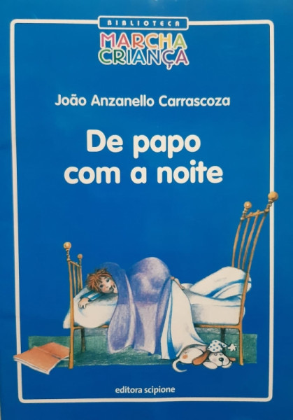 Capa de De papo com a noite - João Anzanello Carrascoza