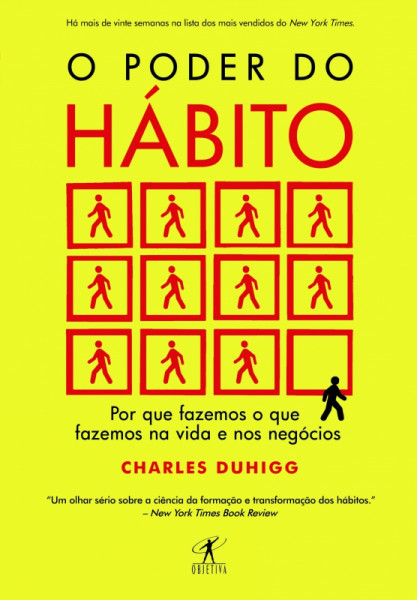 Capa de O poder do hábito - Charles Duhigg