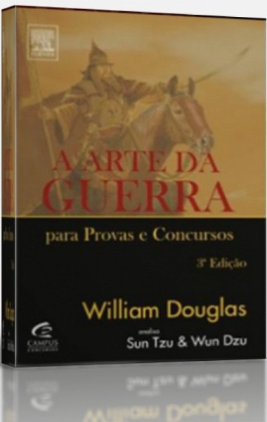 Capa de A Arte da Guera para Concursos - Willian Douglas