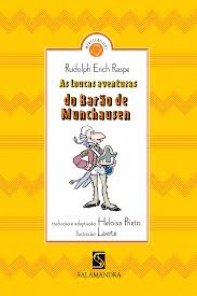Capa de As loucas aventuras do Barão de Munchausen - Rudolph Erich Raspe