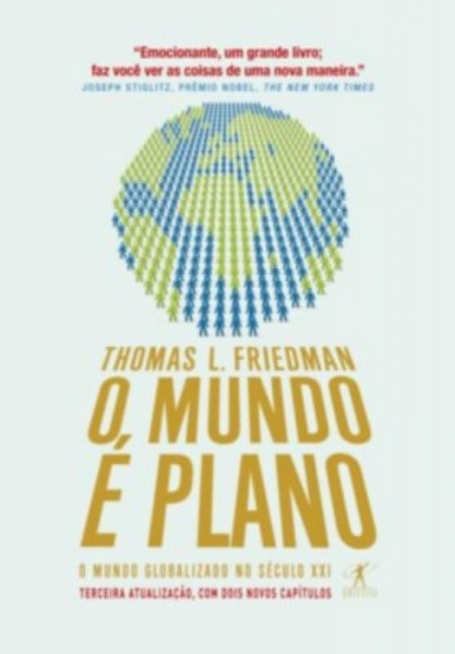 Capa de O mundo é plano - Thomas L. Friedman