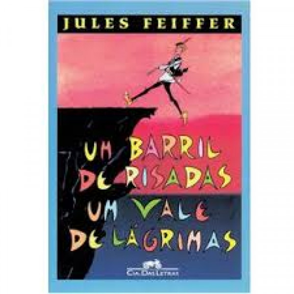 Capa de Um barril de risadas, um vale de lágrimas - Jules Feiffer