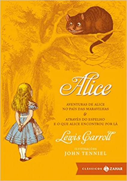 Capa de Alice - Lewis Carroll