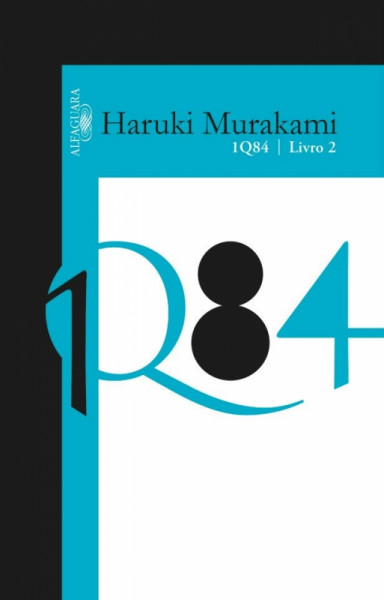 Capa de 1Q84 livro 2 - Haruki Murakami