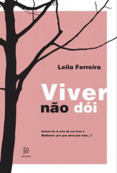 Capa de Viver não dói - Leila Ferreira