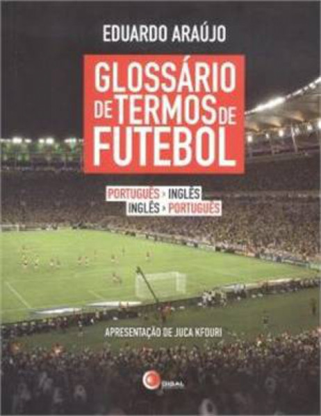 Capa de Glossário de termos de futebol - Eduardo Araújo