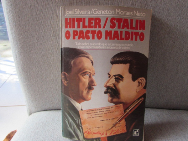 Capa de Hitler/Stalin - o pacto maldito - Joel Silveira e Geneton Moraes Neto
