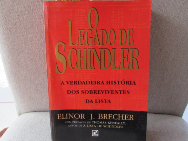 Capa de O Legado de Schindler - Elinor J. Brecher