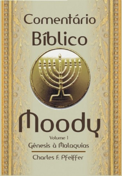 Capa de Comentário Bíblico Moody Vol.1 - Charles F. PFeiffer