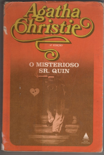 Capa de O Misterioso Sr. Quin - Agatha Christie