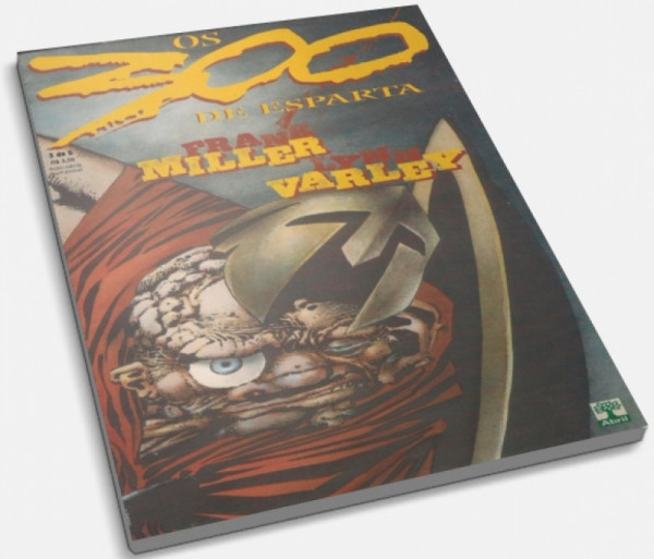 Capa de Os 300 de Esparta 3 - Frank Miller