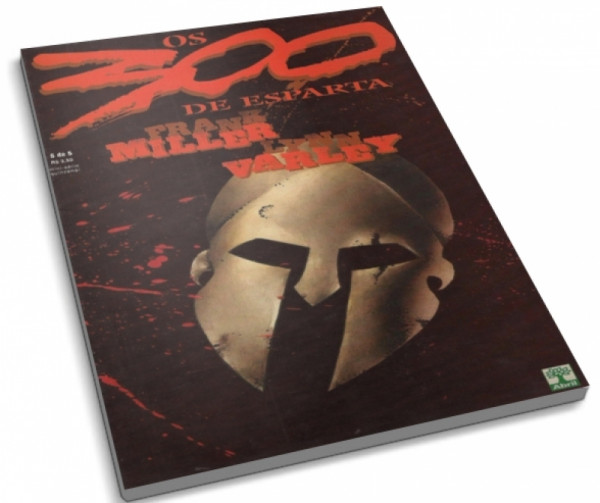 Capa de Os 300 de Esparta 5 - Frank Miller