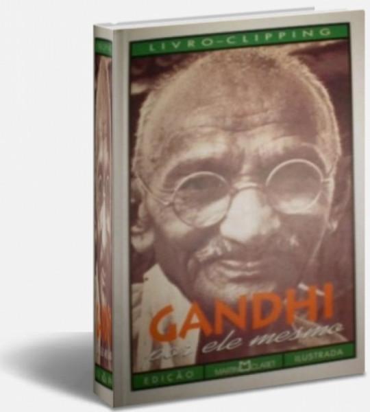 Capa de Gandhi por ele mesmo - Gandhi