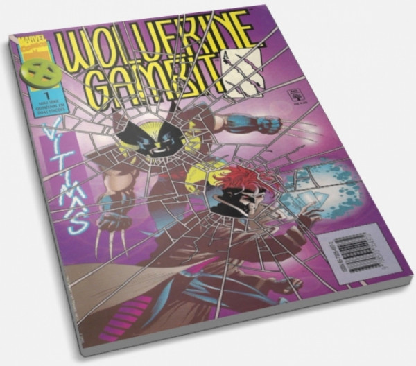 Capa de Wolverine e Gambit - Parte 01 de 02 - Stan Lee