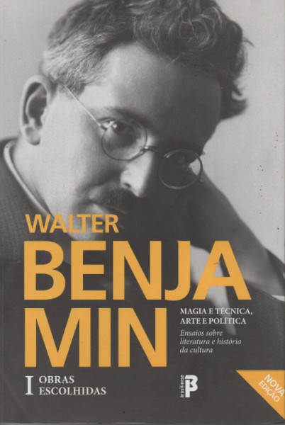 Capa de Magia e Técnica, Arte e Política - Walter Benjamin