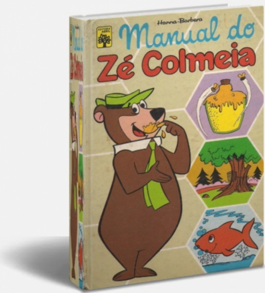 Capa de Manual do Zé Colmeia - Hanna Barbera