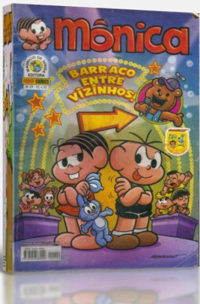 Capa de Mônica n. 29 - Mauricio de Sousa