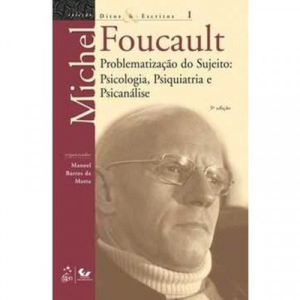 Capa de Problematização do sujeito - Michel Foucault