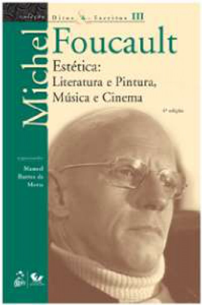 Capa de Estética: Literatura e Pintura, Música e Cinema - Michel Foucault