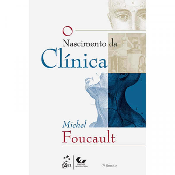 Capa de O nascimento da clínica - Michel Foucault