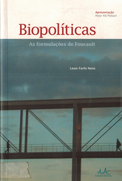 Capa de Biopolíticas - Leon Farhi Neto