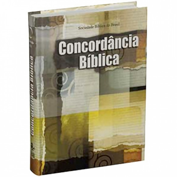 Capa de Concordância Bíblica - Sociedade Bíblica