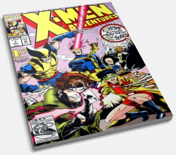Capa de X-men Adventures - 01/04 - Stan Lee