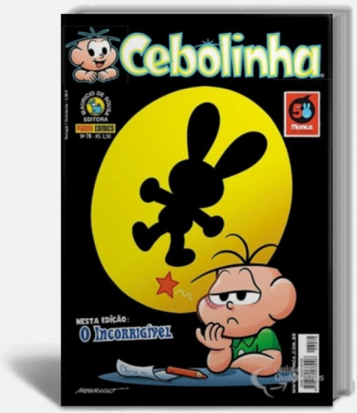 Capa de Cebolinha n.78 - Mauricio de Sousa