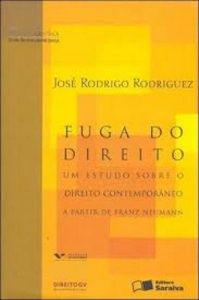 Capa de Fuga do Direito - José Rodrigo Rodriguez