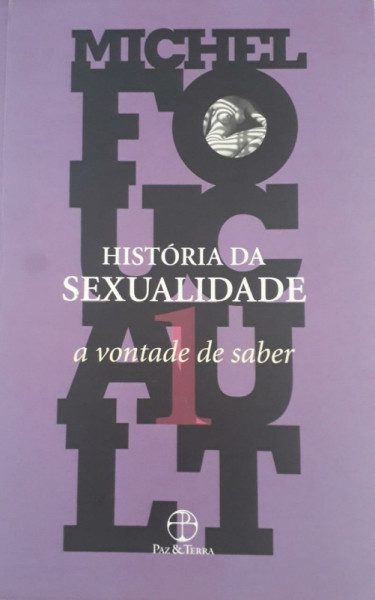 Capa de História da sexualidade 1 - Michel Foucault