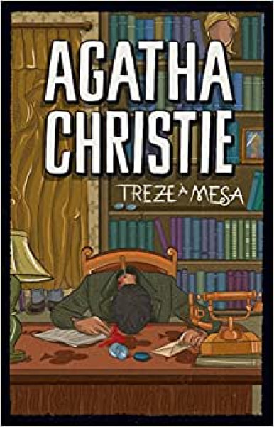 Capa de Treze à mesa - Agatha Christie